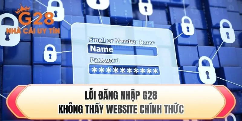 Lỗi đăng nhập G28 không thấy website chính thức